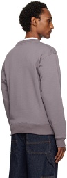 Dries Van Noten Purple Crewneck Sweatshirt