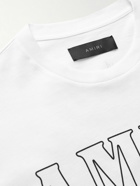 AMIRI - Logo-Print Cotton-Jersey T-Shirt - White