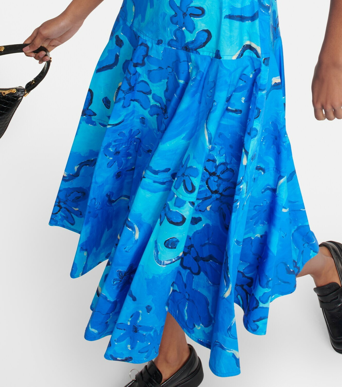 Marni - Printed cotton midi dress Marni