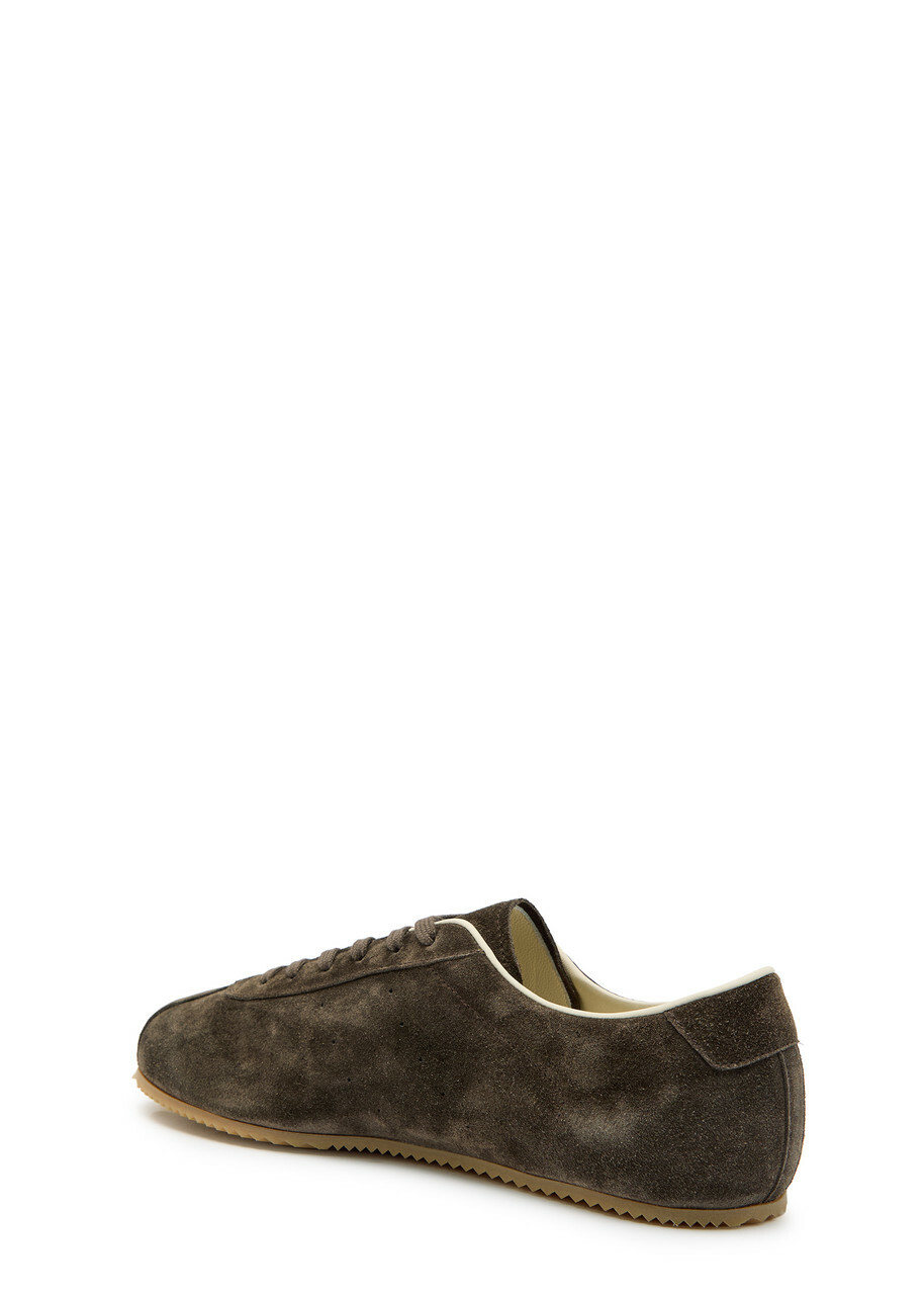 Common Projects Driving Shoe Suede Sneakers Khaki