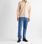 Séfr - Rami Checked Cotton and Wool-Blend Shirt - Neutrals