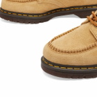Dr. Martens Men's Lowell Hairy Suede Shoe Sneakers in Butterscotch