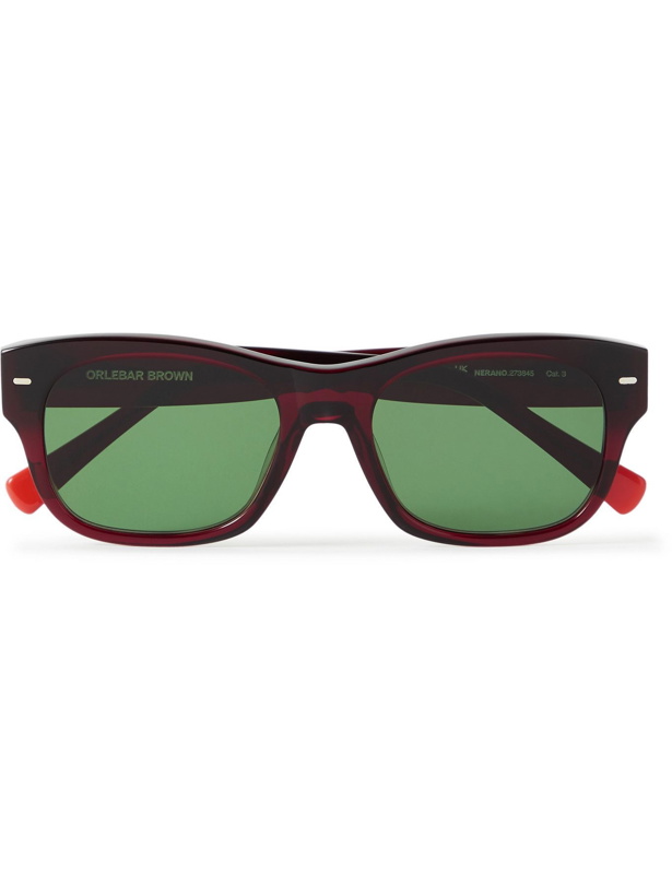 Photo: ORLEBAR BROWN - Nerano D-Frame Acetate Sunglasses