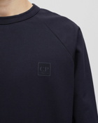 C.P. Company Metropolis Series Stretch Fleece Sweatshirt Blue - Mens - Sweatshirts
