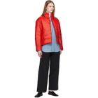 Veilance Red Conduit Down Jacket