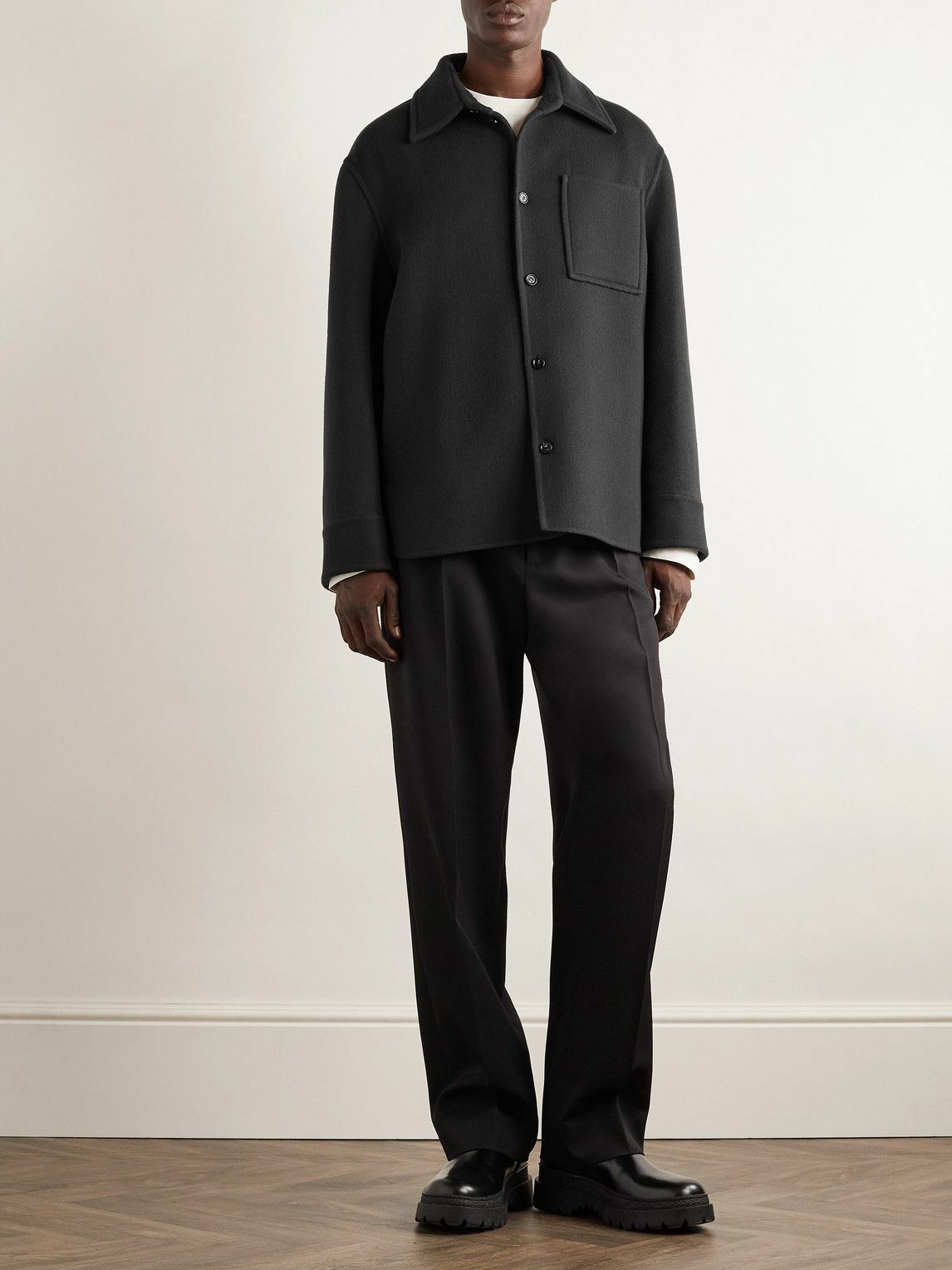 Bottega Veneta - Cashmere Overshirt - Gray