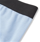 TOM FORD - Stretch-Cotton Jersey Briefs - Blue