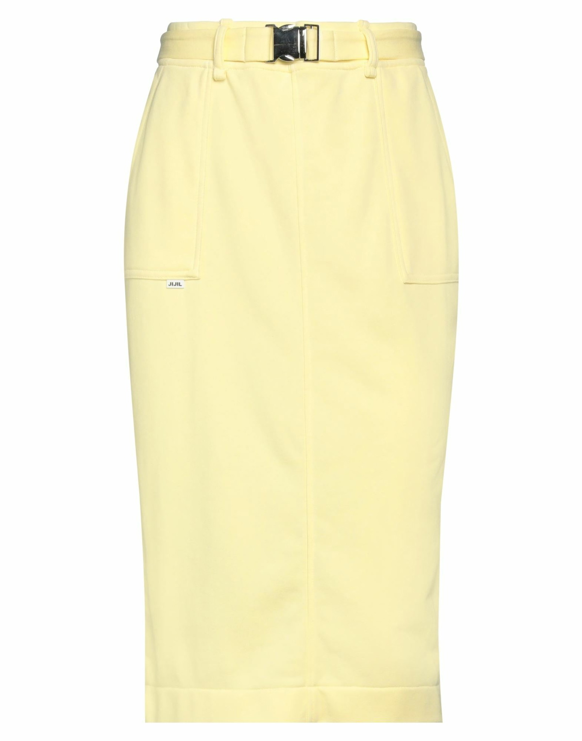 Jijil Womens Midi skirt in Yellow