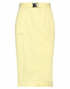 Jijil Womens Midi skirt in Yellow