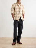 Kardo - Ronald Checked Cotton Shirt - Neutrals