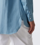 Charvet Cotton chambray shirt