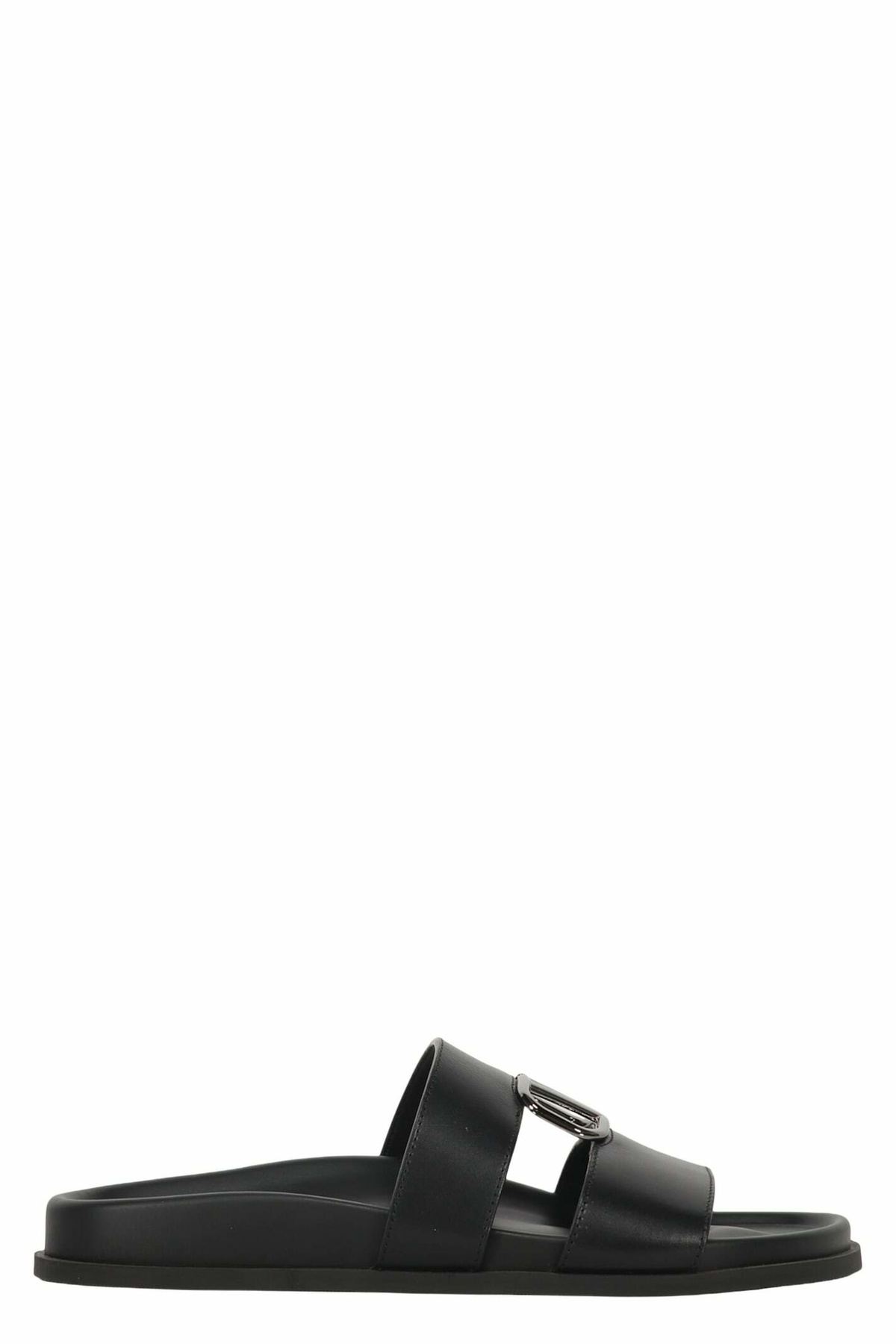 Valentino Garavani Printed Fabric Ta Chambre Slippers