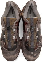 11 by Boris Bidjan Saberi Brown & Grey Salomon Edition Bamba 5 Sneakers