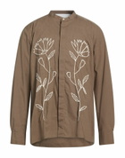 Officine Générale Mens Shirt in Brown