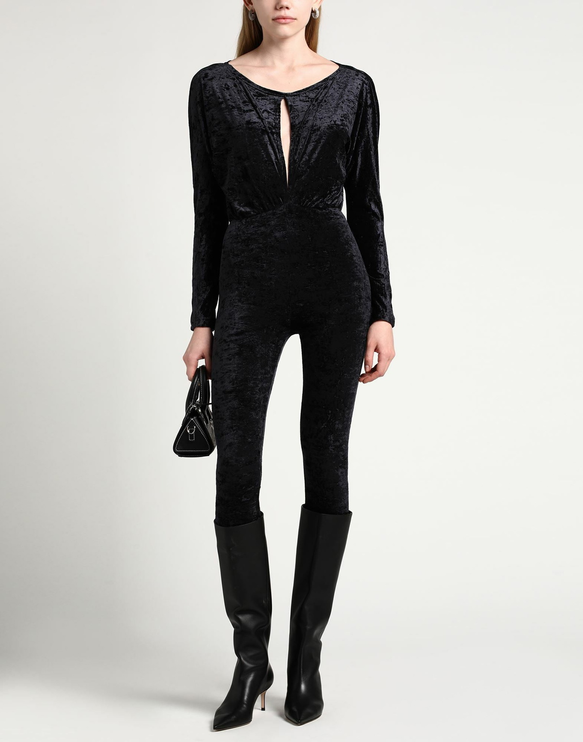 P. a.r. o.s. h. Womens Jumpsuit in Black