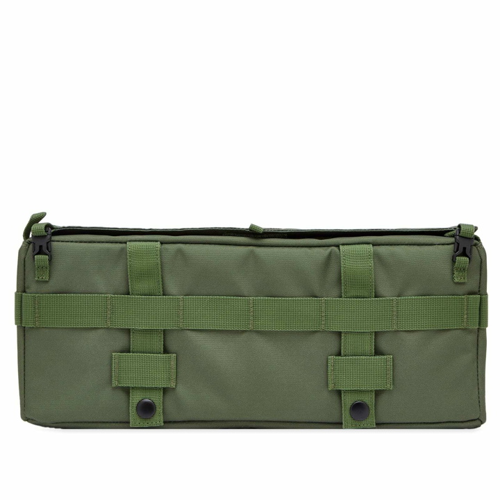 Photo: END. x Helinox ‘Fly Fishing’ Tactical Table Side Storage S in Chive 
