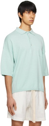 COMMAS Blue Short Sleeve Polo