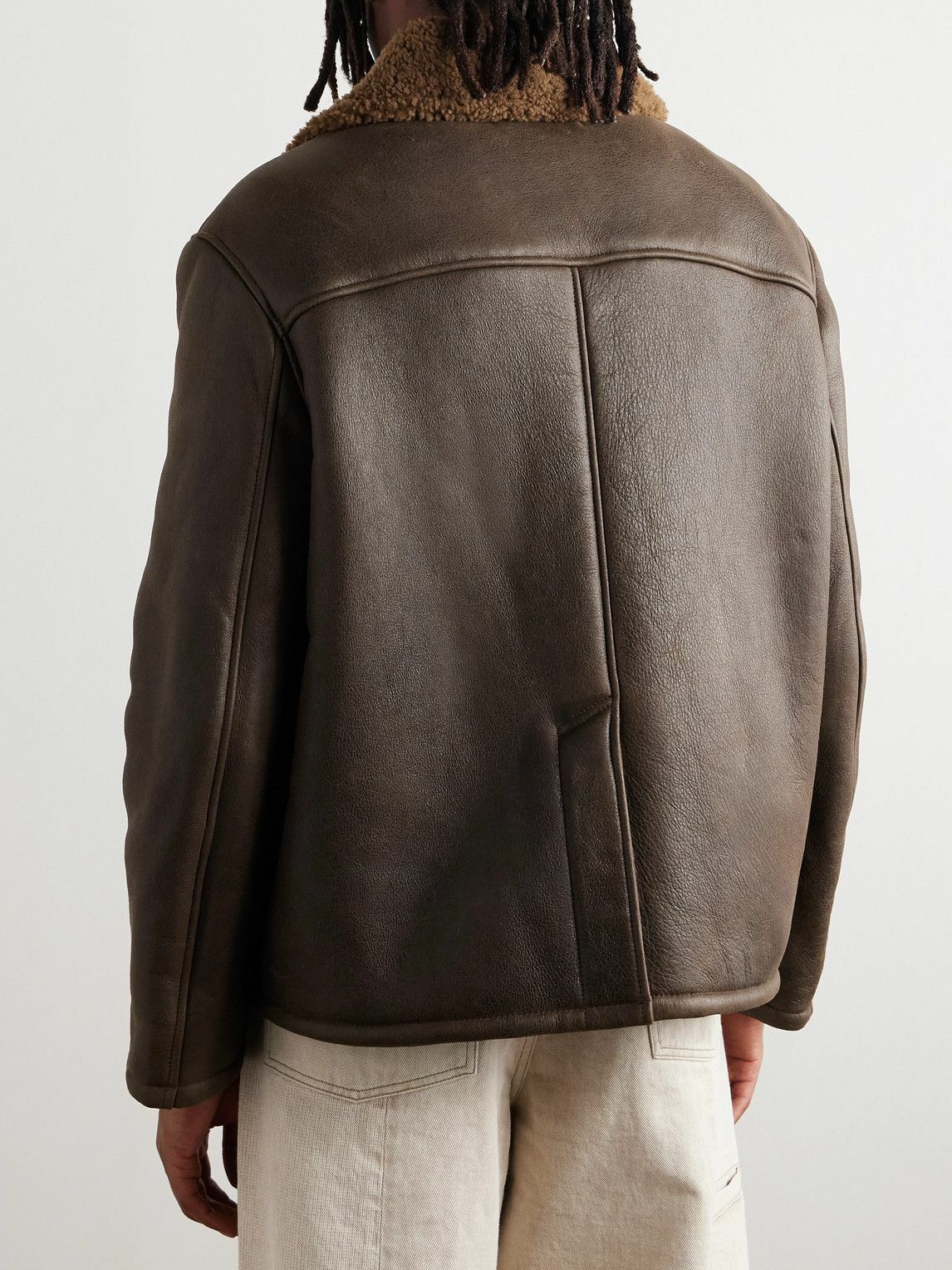 Our Legacy - Alaska Shearling Jacket - Brown Our Legacy