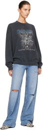 ANINE BING Gray Miles Leo Muse Sweatshirt