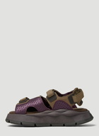 Quest Platform Sandals in Brown