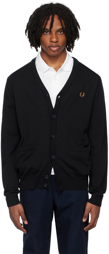 Photo: Fred Perry Navy Classic Cardigan
