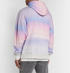 Isabel Marant - Logo-Flocked Dégradé Cotton-Blend Jersey Hoodie - Multi