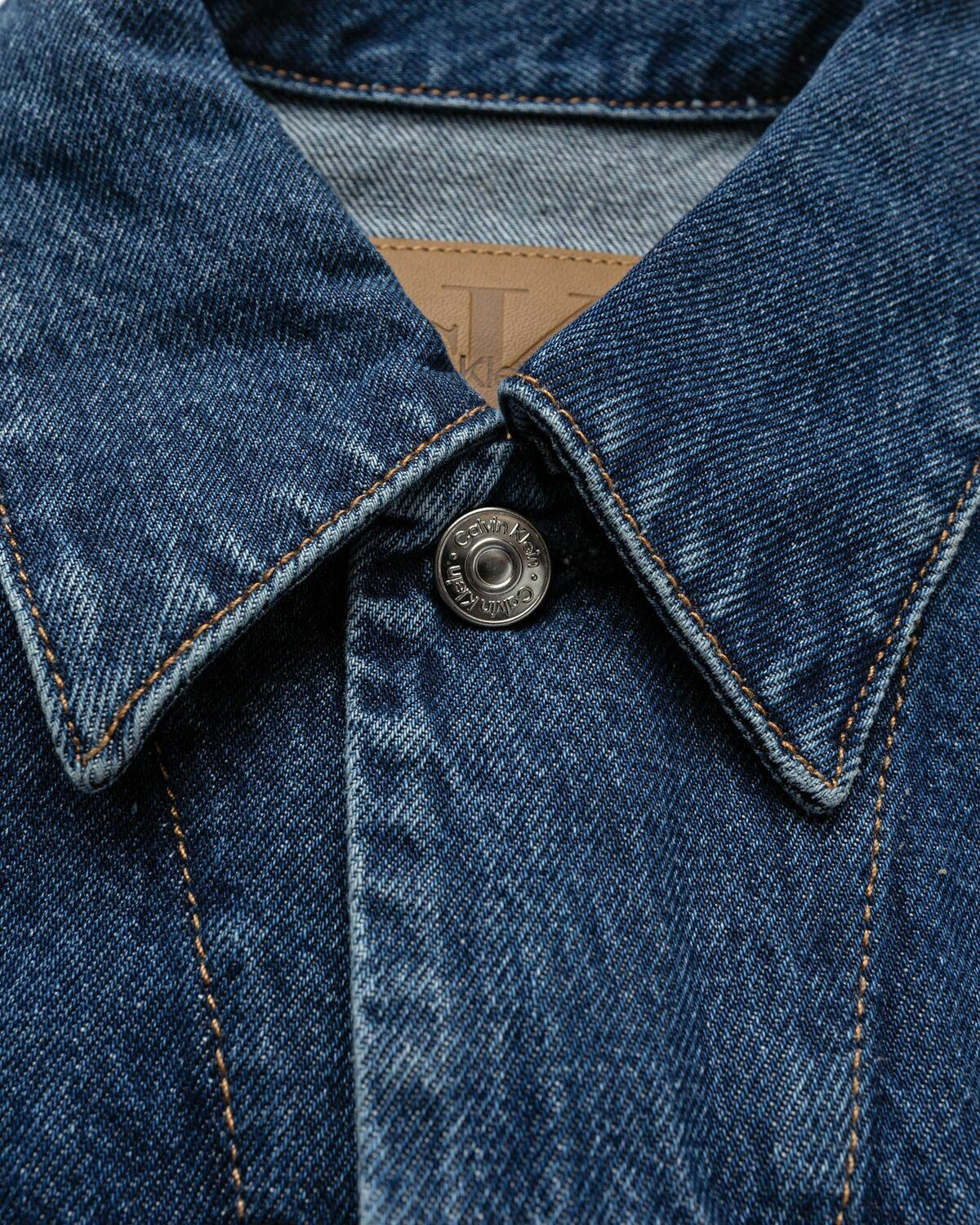 Calvin Klein Jeans Ls 90's Pacifico Ns Trucker Blue Denim