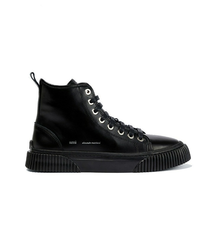 Photo: Ami Paris High-top leather sneakers