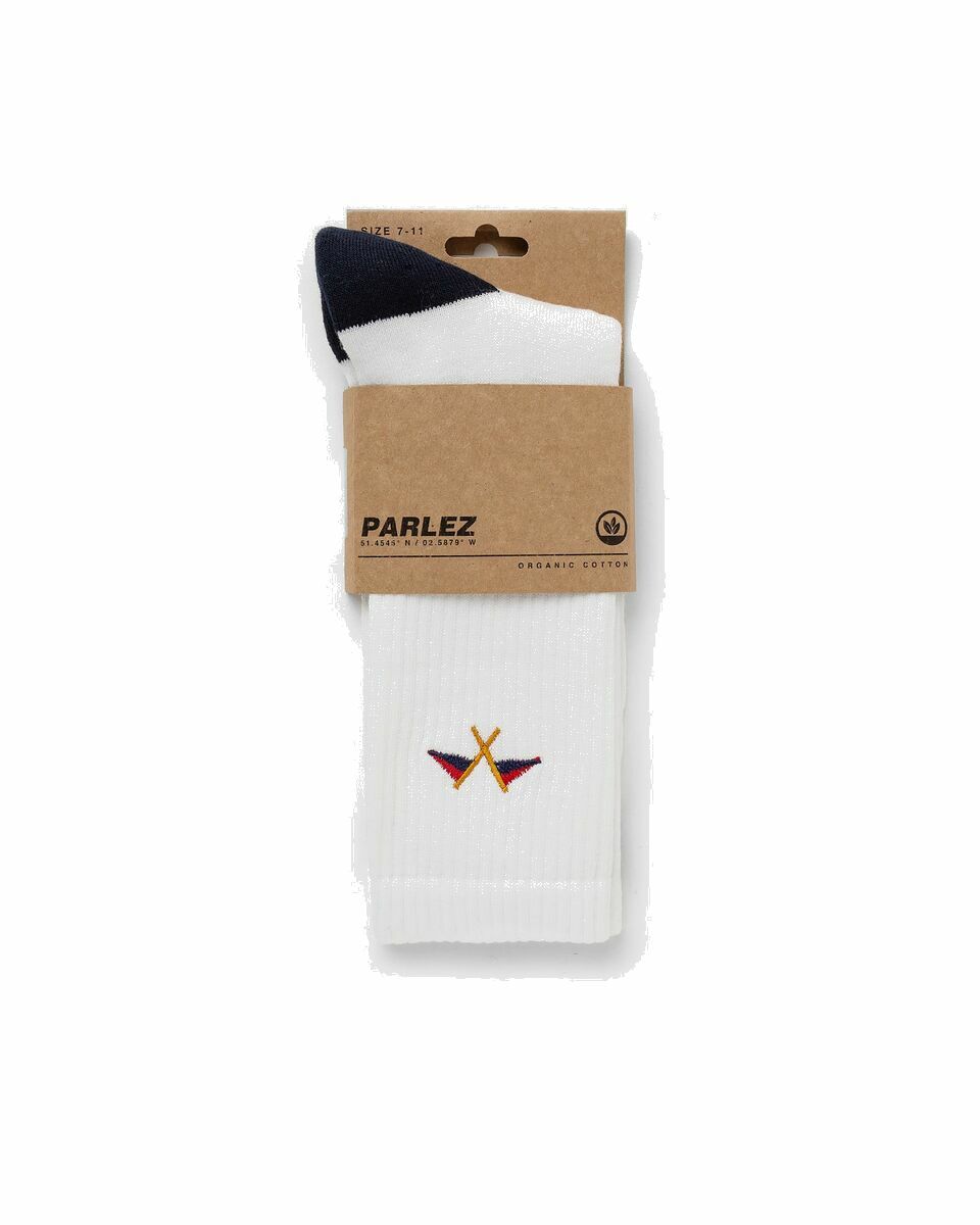 Photo: Parlez Yard Sock White - Mens - Socks