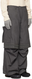 BRYAN JIMENÈZ Gray Air Shorts