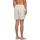 Jacquemus Beige Le Maillot Peinture Swim Shorts