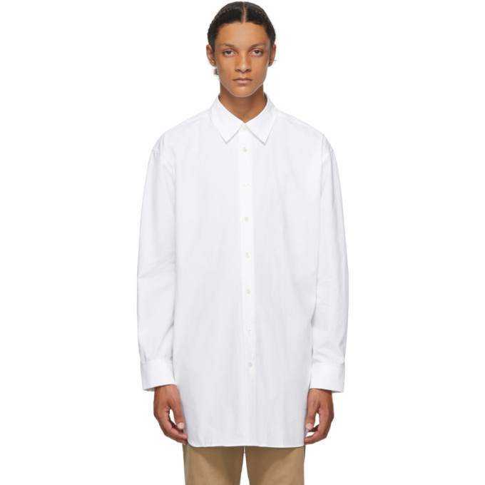 Photo: JW Anderson White Poplin Oversized Shirt