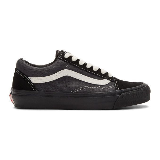 Photo: Vans Black and Grey OG Old Skool LX Sneakers