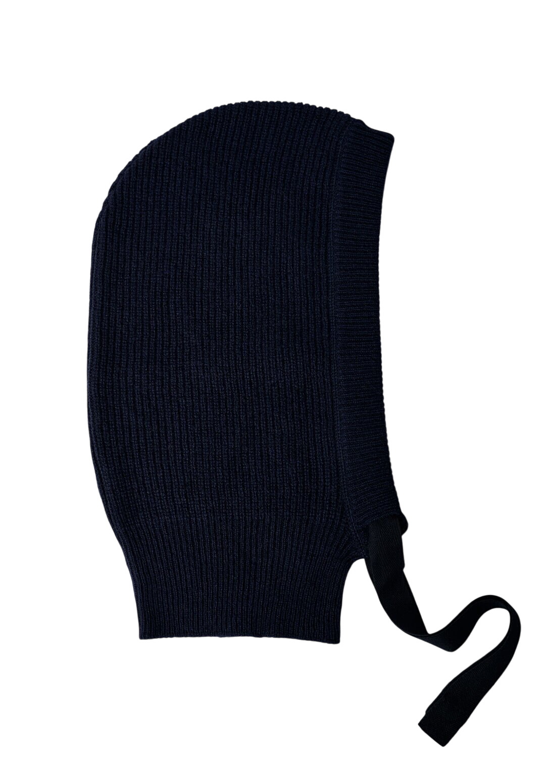 MHL by Margaret Howell Men's Ribbed Balaclava in Seaweed MHL by