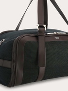 Ferragamo Mens Foldable weekend bag in Green