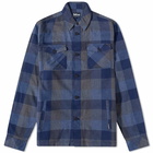 Barbour Men's Bridge Overshirt in Navy