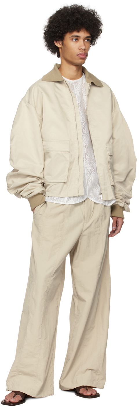 Birrot Beige Giwa Trousers
