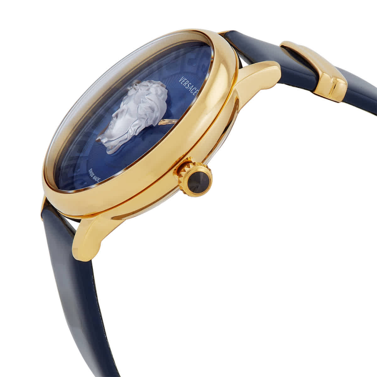 Versace Medusa Alchemy Quartz Blue Dial Ladies Watch VE6F00223 Versace