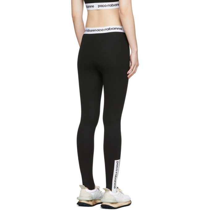 Bodyline leggings in silver lurex jersey