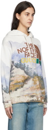 Gucci Multicolor The North Face Edition Graphic Hoodie