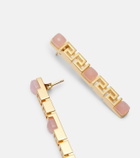 Versace Greca drop earrings