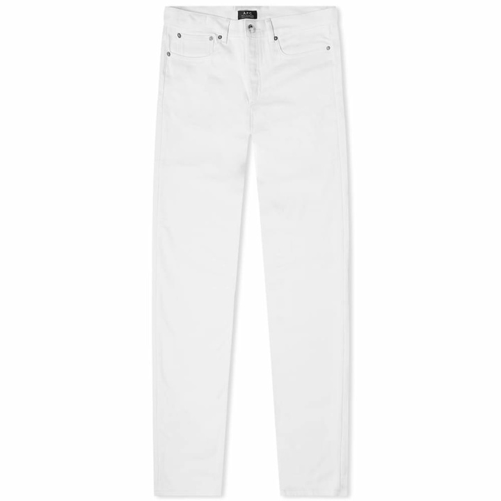 Photo: A.P.C. Men's Petit Standard Jean in White