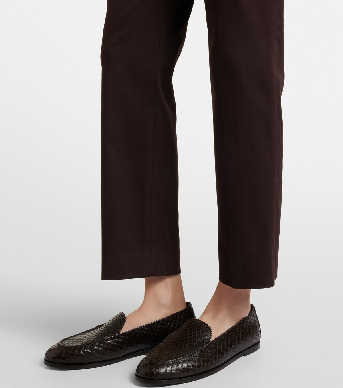 Joseph Cotton-blend straight pants