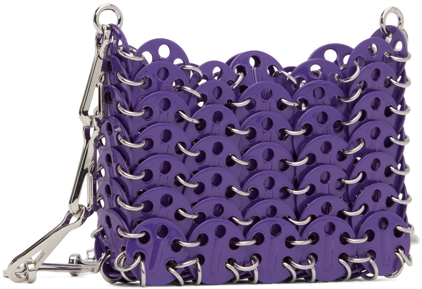 Paco Rabanne Purple Micro 1969 Bag Paco Rabanne