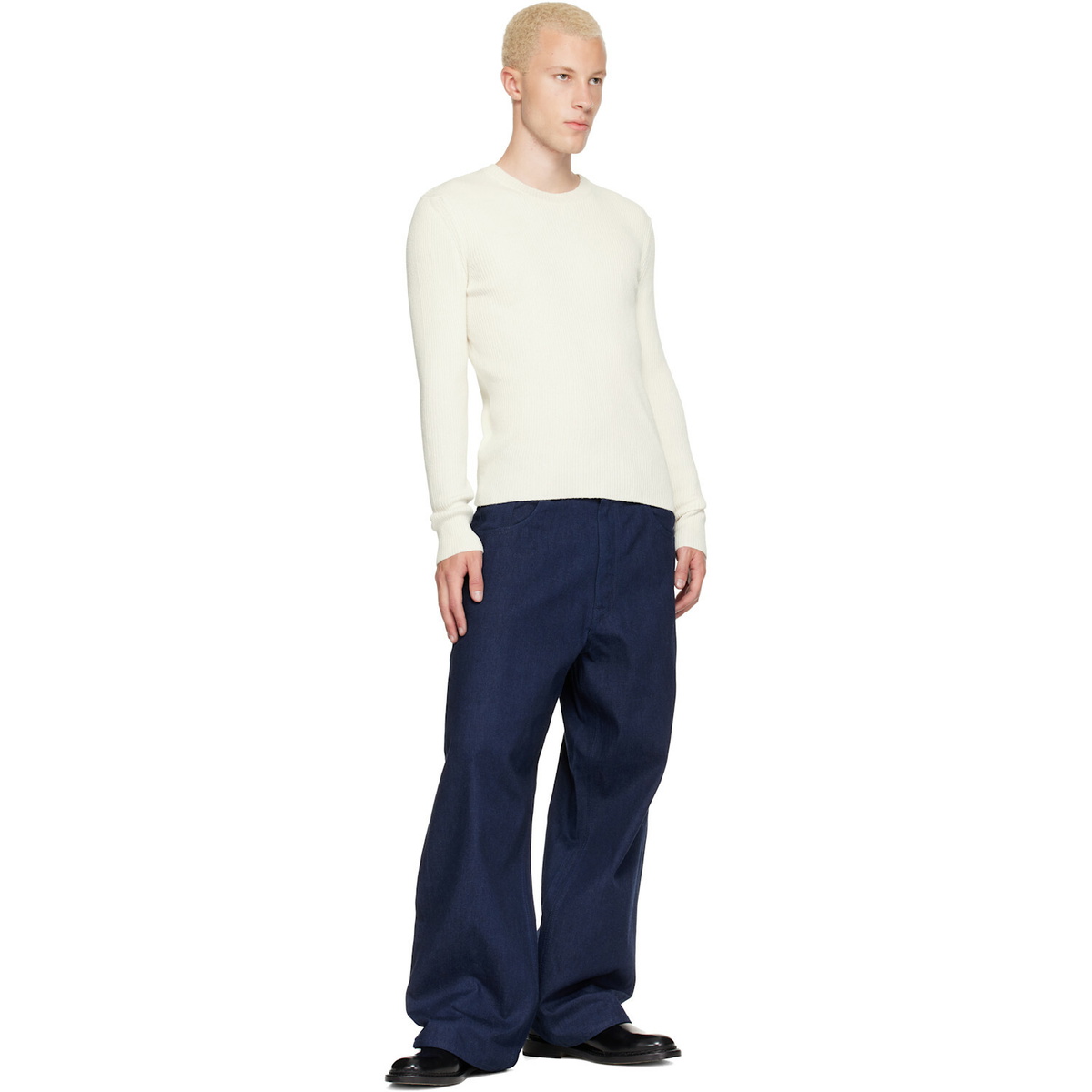 Sunflower Indigo Super Wide Cinch Jeans