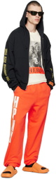 Heron Preston Orange Eco Molded Slides