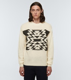 Moncler - Wool and mohair-blend sweater