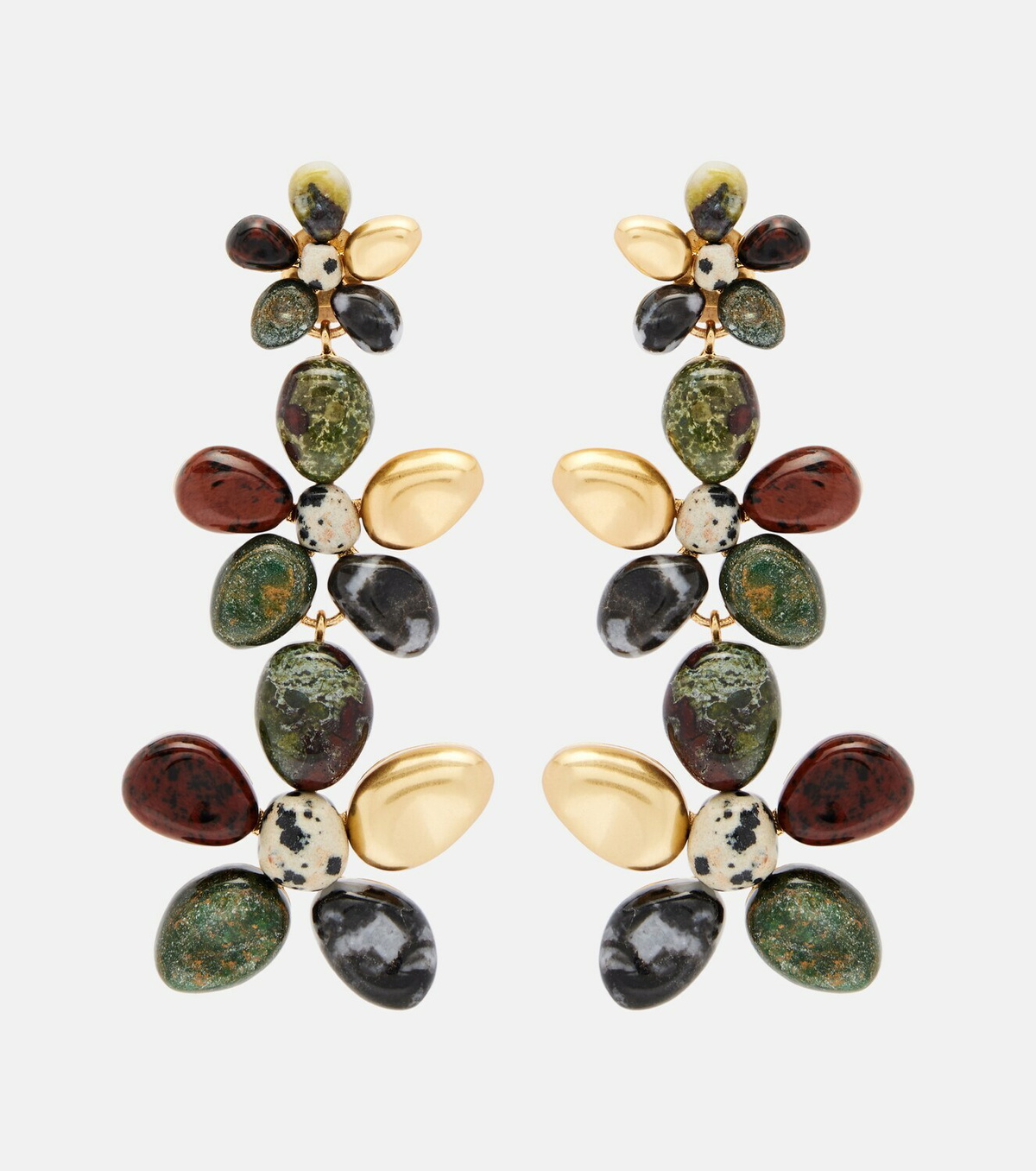 Zimmermann Norma 16kt gold-plated drop earrings