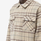 Represent Men's Intial Print Flannel Shirt in Hazel