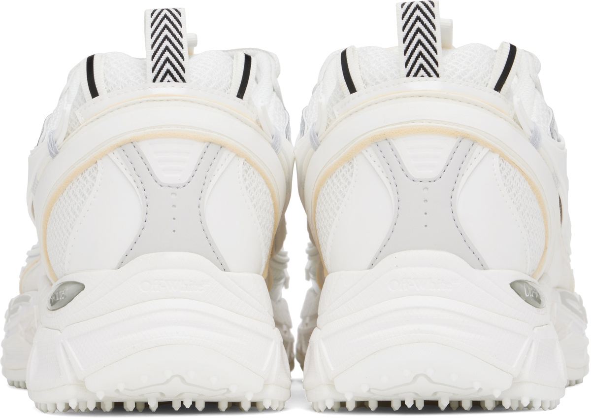 Off-White White & Silver Be Right Back Sneakers Off-White